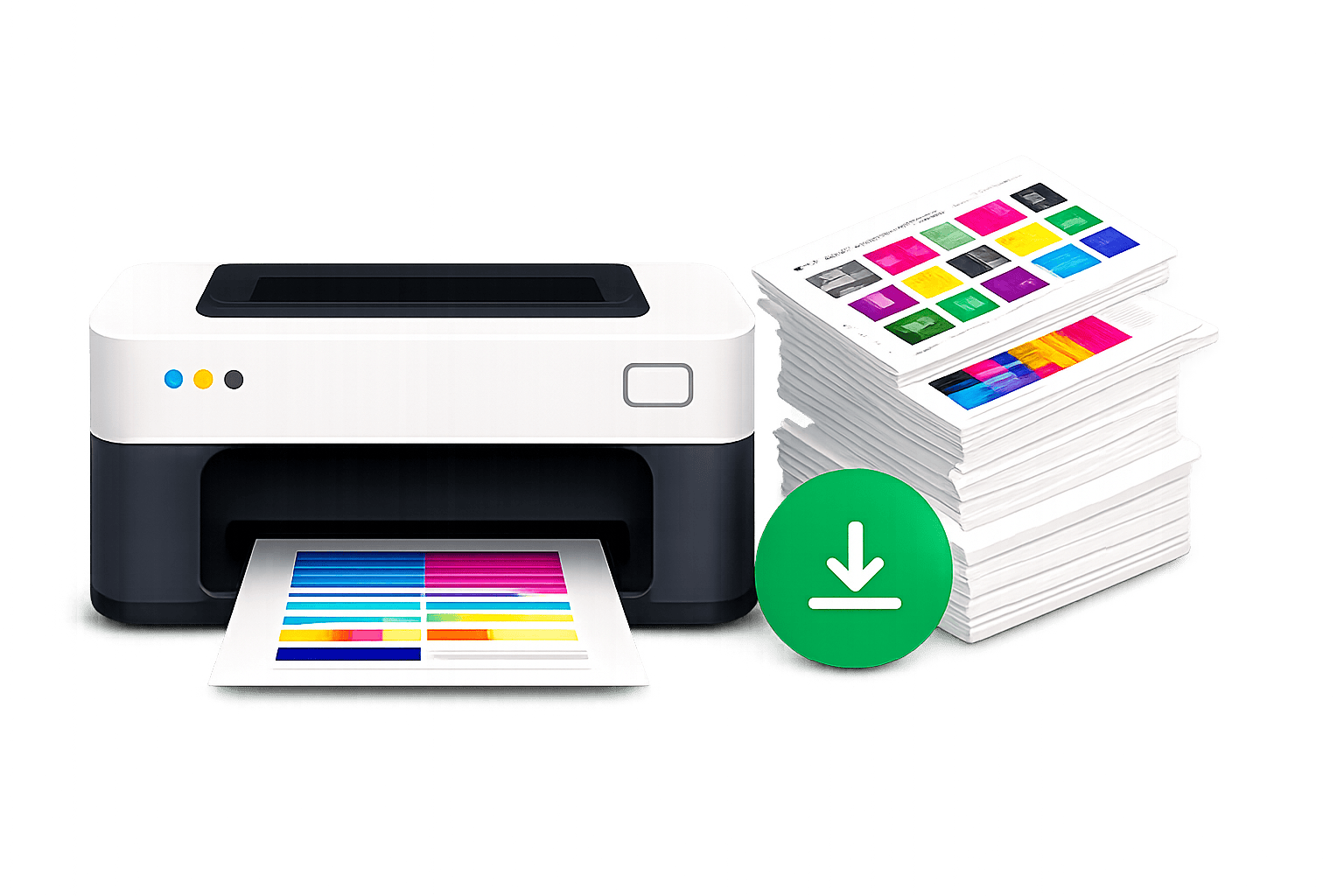 Printer test page downloads — free PDF resources
